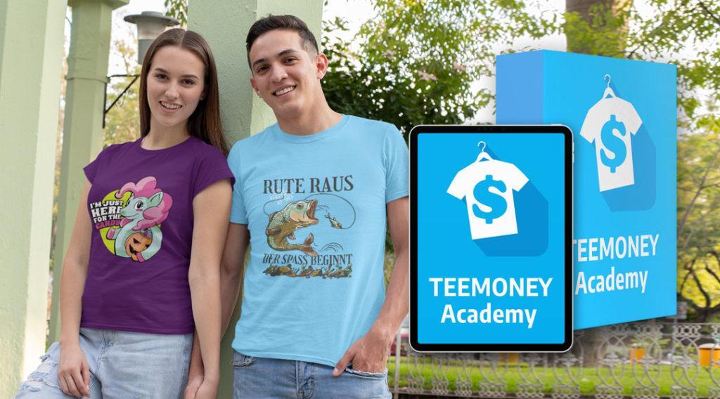 Teemoney Academy Erfahrungen von Daniel Gaiswinkler T-Shirt Business Print on Demand
